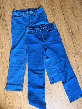 2 for $25 or make offer!Charter Club Women's Blue Straight leg Jeans Duo